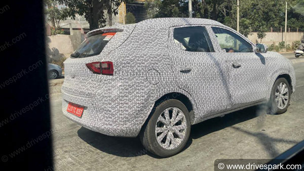 Spy Pics: MG ZS Petrol SUV Spotted Testing In Bangalore Ahead Of Launch