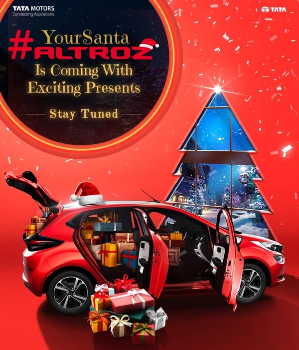 New Tata Altroz Variant Teased Ahead Of 15th December Arrival: Could It Be A Special Edition Model For Christmas?