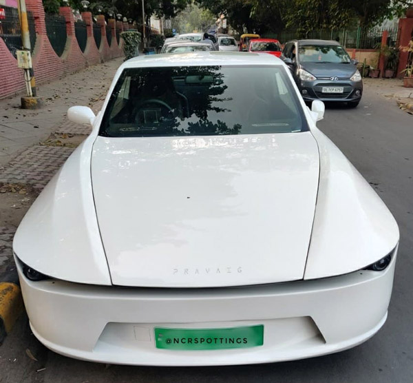 Spy Pics: Pravaig Extinction Electric Car Spied Testing In Delhi For The First Time Post Its Prototype Unveil Earlier This Month