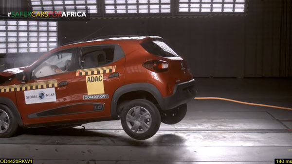 Made-in-India Renault Kwid Scores 2 Stars Global NCAP Safety Rating In Africa: Scores, Adult Safety, Child Safety & Other Details