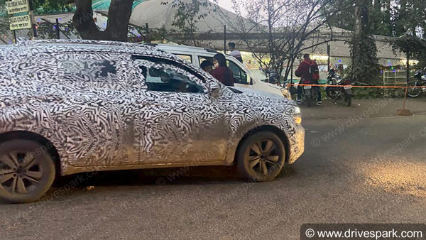 Spy Pics: Skoda Vision IN Spotted Testing In Mumbai Ahead Of India Launch