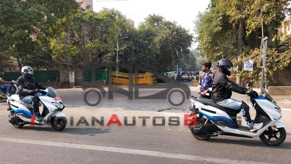 Spy Pics: Suzuki Burgman Street Electric Scooter