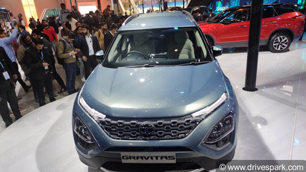Spy Pics: Tata Gravitas Rear Design Revealed Without Camouflage Ahead Of Its Launch In India