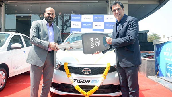 Tata Tigor EV Facelift Spotted Testing Once Again: Here's Everything You Need To Know