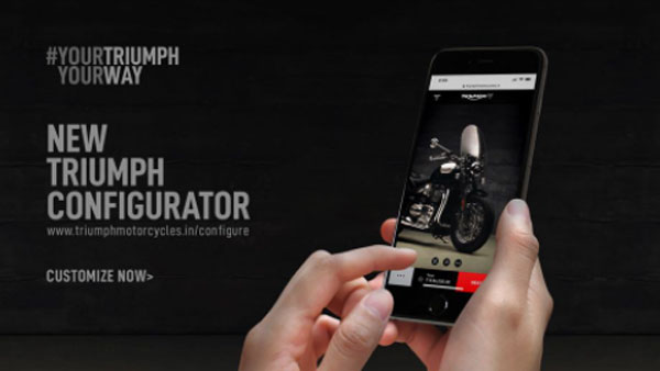 Triumph Motorcycles Launched New Digital Configurator In India: Online Customization & Other Details