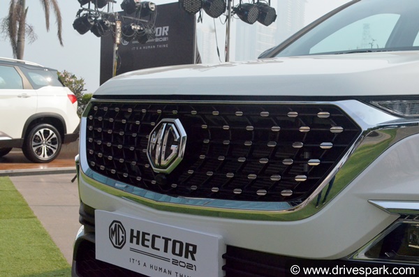 2021 MG Hector Facelift SUV (First Look)