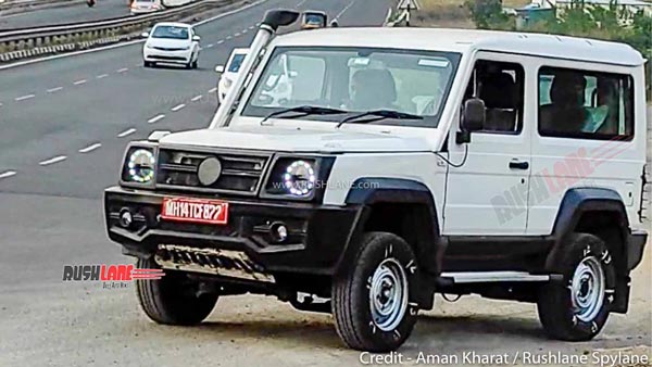 Spy Pics: New Force Gurkha Spotted Testing Undisguised Again Ahead Of India Launch