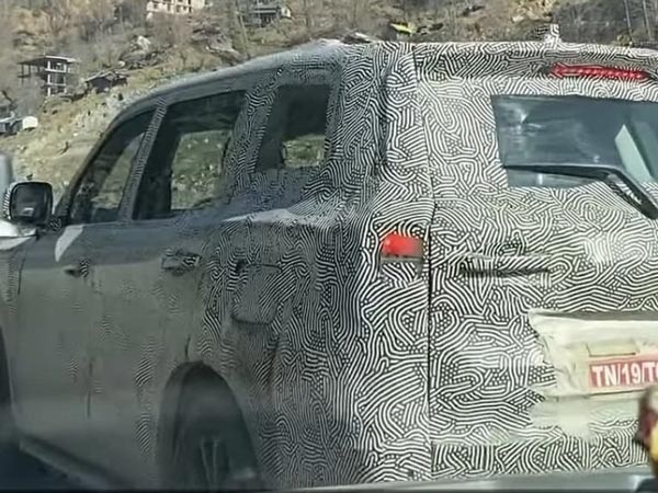 Spy Pics: New Mahindra Scorpio Spotted Testing Again Ahead Of its Launch