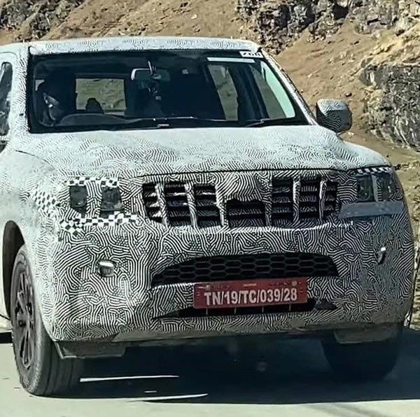 Spy Pics: New Mahindra Scorpio Spotted Testing Again Ahead Of its Launch
