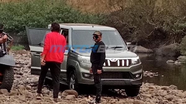 Spy Pics: Mahindra TVU300 BS6 Spotted With Bolero Neo Badge During TVC Shoot
