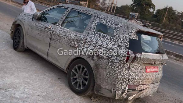 Next Generation Mahindra XUV500 Spotted Testing Once Again: Here Are All The Details