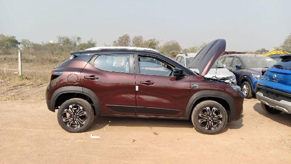 All-New Renault Kiger Spotted At Dealership In Brown Colour: Here Are All The Details