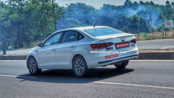 Volkswagen Vitrus Spotted Testing Once Again In India: Here Are All The Details!