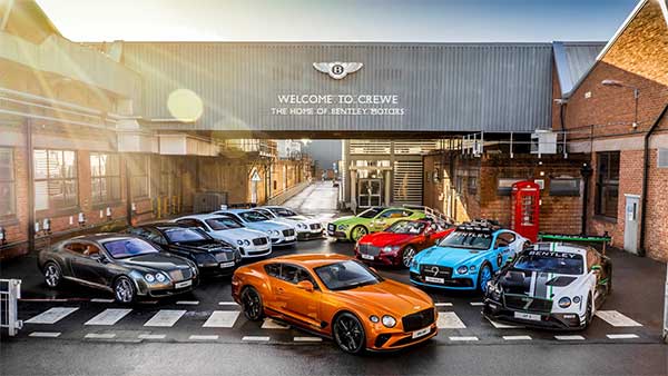 Bentley Reaches 2,00,000 Cars Production Milestone