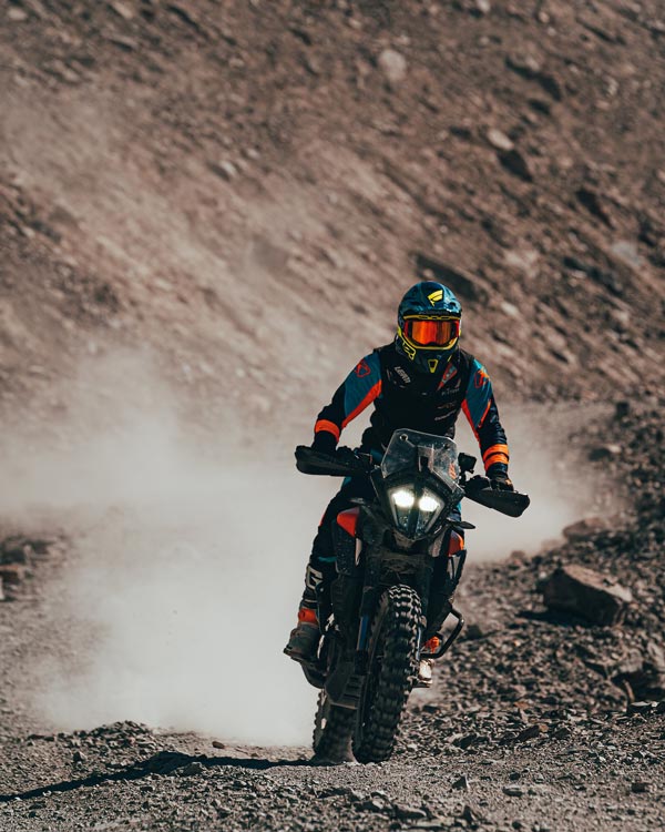 Ashish Raorane Set The Fastest Time Record From Batal To Kunzum La On The 390 Adventure