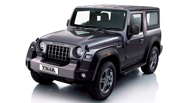 Mahindra Thar Bookings Cross The 50,000 Milestone In Just Six Months