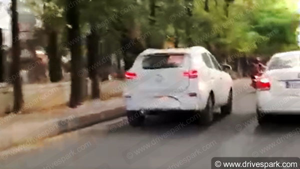 Spy Pics: MG ZS (Astor) SUV Spotted Testing In Bangalore Again Ahead Of Launch