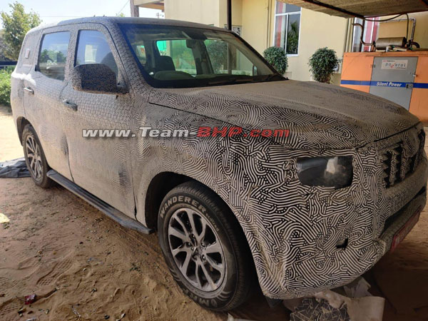 Spy Pics: Next-Gen Mahindra Scorpio Spotted Testing Again Revealing New Features Ahead Of India Launch