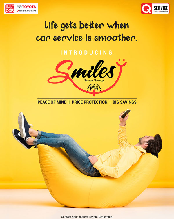 Toyota Pre-Paid Service Package ‘Smiles Plus’ Launched In India: Service Cost, Price, Service Location & Other Details