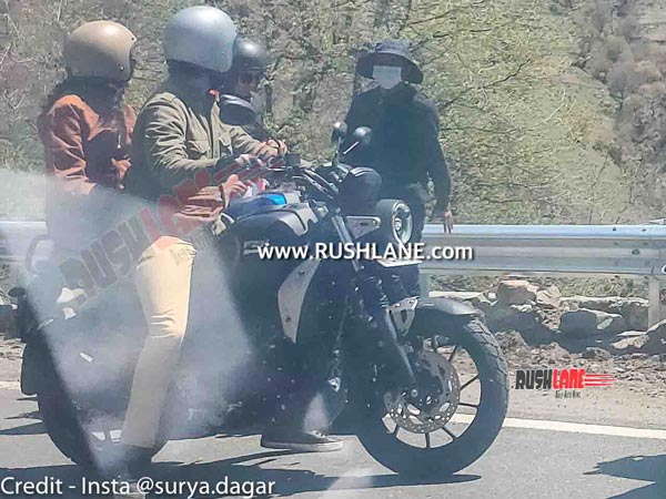 Spy Pics: Yamaha FZ-X Spotted During TVC Shoot Revealing New Features Ahead Of India Launch