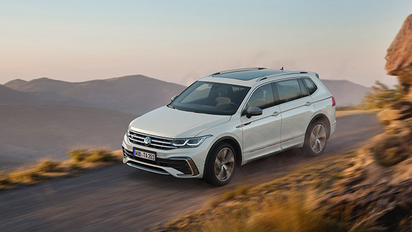2021 Volkswagen Tiguan Allspace Teased Ahead Of India Launch