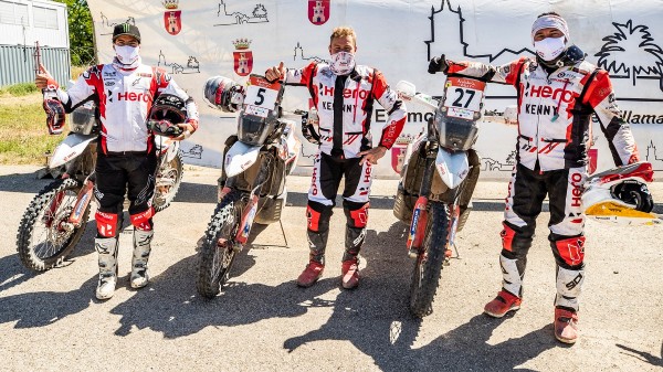 2021 Andalucia Rally Final Results: Hero MotoSports Finishes 4th Overall In The Road To Dakar Rally