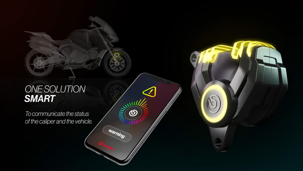Brembo Brake Calipers With LEDs: Brembo Reveals G Sessanta LED Brake Caliper Concept