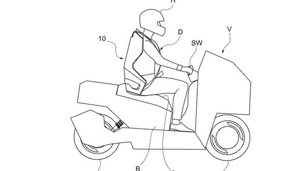 Italdesign Patents Two-Wheeler Seatbelt