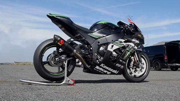 Six-Time WSBK Champion Jonathan Rea's Kawasaki ZX-10RR Put