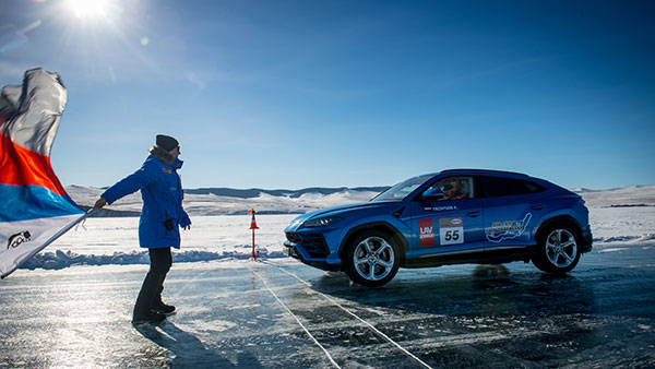 Lamborghini Urus Takes Record For Highest Top Speed On Ice At World’s Largest Freshwater Lake