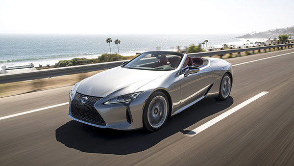 Lexus LC Convertible Frozen To Minus 18 Degrees In Industrial Freezer; Works Perfectly Afterward