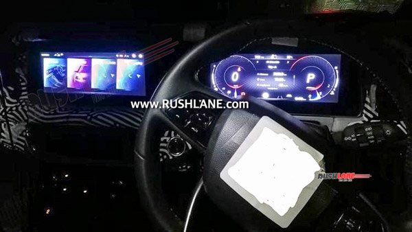 Spy Pics: Mahindra XUV700 Infotainment Playing Movie On Touchscreen Display Spotted; New Features Revealed Ahead Of India Launch