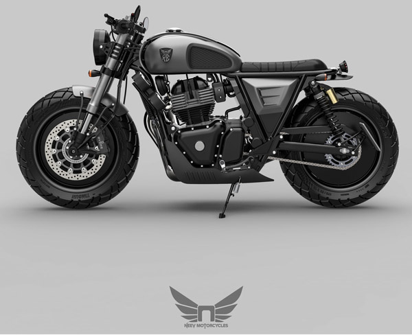 Royal Enfield Sultan 650 Concept Based On Interceptor 650 Revealed By Neev Motorcycles