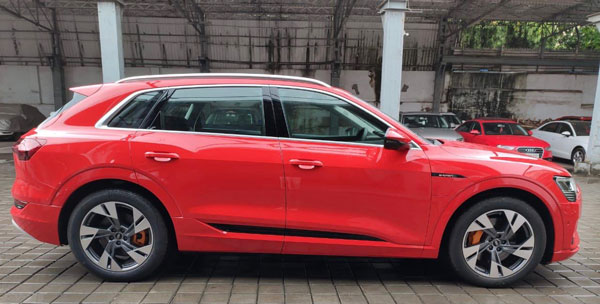Audi e-Tron Arrives At Showroom Ahead Of India Launch