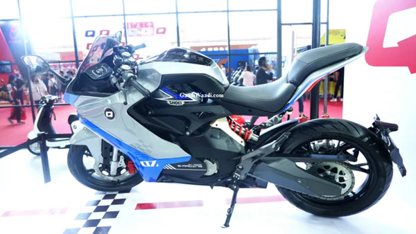 Qianjiang QJ7000D Electric Motorcycle Revealed: Chinese EV Features 600cc Rivaling Performance