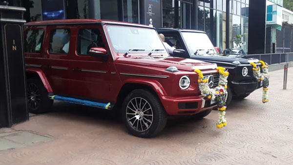 Two Mercedes-Benz G350d SUVs Delivered To The Same Family On The Same Day