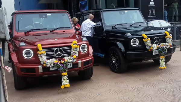 Two Mercedes-Benz G350d SUVs Delivered To The Same Family On The Same Day