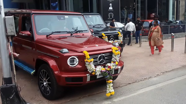 Two Mercedes-Benz G350d SUVs Delivered To The Same Family On The Same Day
