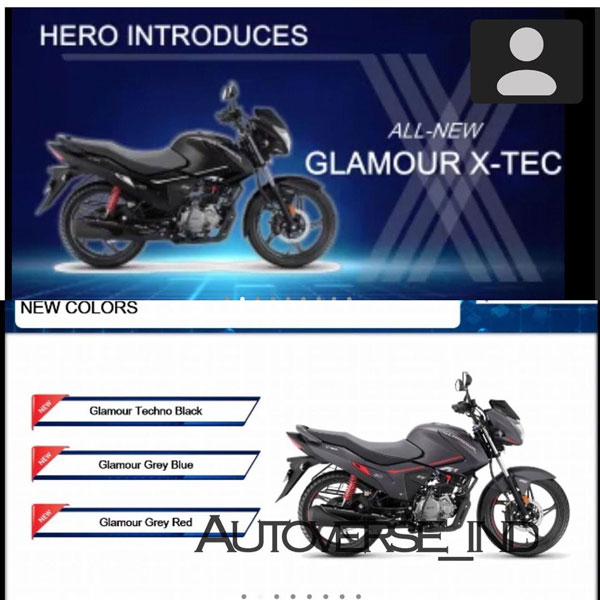Hero Glamour XTEC Design Features Leaked