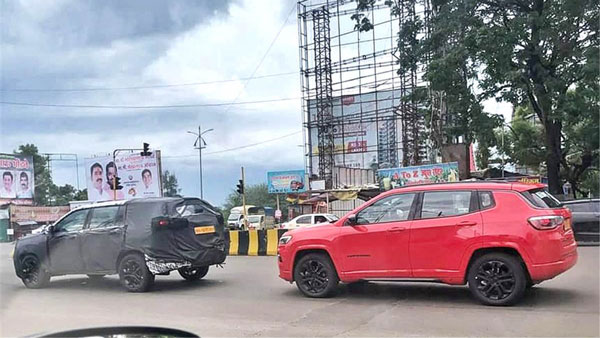 Spy Pics: Jeep Commander (H6) Seven Seater SUV Spotted Testing In India Ahead Of Launch