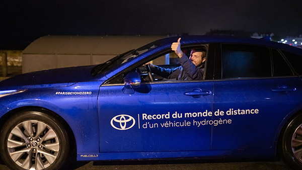 Toyota Mirai Breaks World Record For Longest Distance On One Tank Of Hydrogen