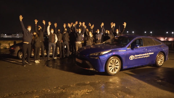 Toyota Mirai Breaks World Record For Longest Distance On One Tank Of Hydrogen