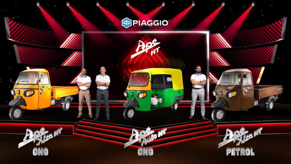 Piaggio Ape HT Three-Wheelers Launched In India