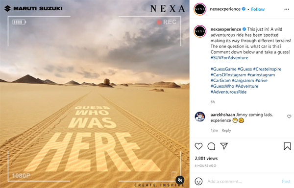 Maruti Suzuki Jimny Teased; Launch Soon