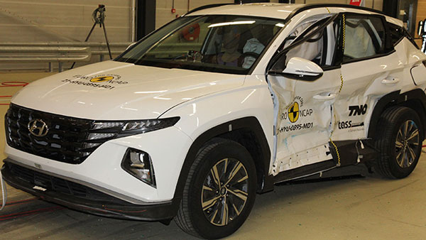 New-Gen Hyundai Tucson Scored a Perfect 5-Star Safety Rating At The ...