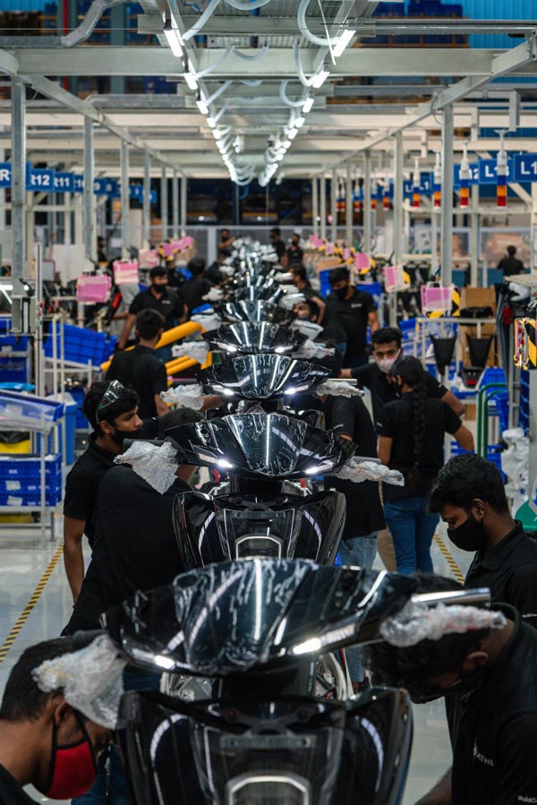 Ather Energy Commissions Second Factory — Production To Hit 4 Lakh Units/Year