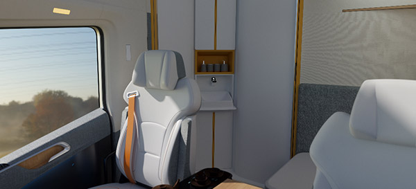 Geely's Farizon Auto Reveals Homtruck — Tesla Semi Rival Is A Home On Wheels