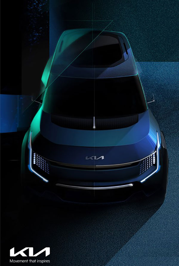 Kia EV9 Concept Electric SUV Teased Ahead Of LA Auto Show Debut