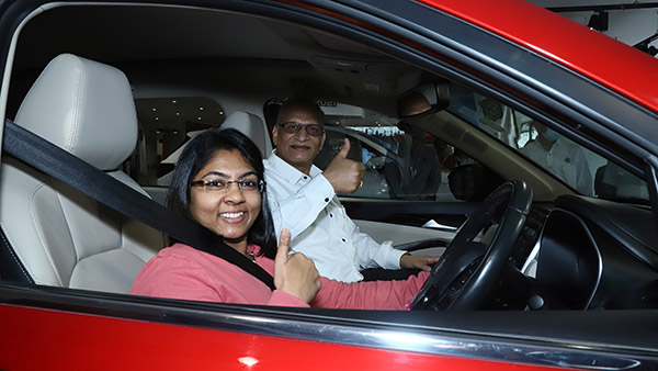 Paralympic Hero Bhavina Patel Presented With Custom MG Hector