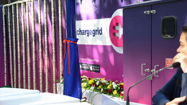 Magenta & Central Railways Innaugrate EV Chargers At Parel Railway Station